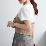 【1枚でサマ見えコーデが叶う！】前リボンT | NICE CLAUP / OLIVE des OLIVE　OUTLET | 詳細画像21 