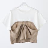 【1枚でサマ見えコーデが叶う！】前リボンT | NICE CLAUP / OLIVE des OLIVE　OUTLET | 詳細画像26 