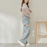 チュール+箔プリントTシャツSET | NICE CLAUP / OLIVE des OLIVE OUTLET | 詳細画像15