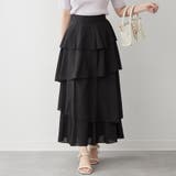 アシメティアードスカート | NICE CLAUP / OLIVE des OLIVE OUTLET | 詳細画像2