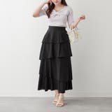 アシメティアードスカート | NICE CLAUP / OLIVE des OLIVE OUTLET | 詳細画像8