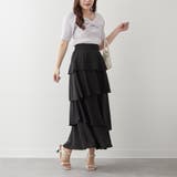 アシメティアードスカート | NICE CLAUP / OLIVE des OLIVE OUTLET | 詳細画像9
