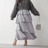 アシメティアードスカート | NICE CLAUP / OLIVE des OLIVE OUTLET | 詳細画像11
