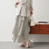 アシメティアードスカート | NICE CLAUP / OLIVE des OLIVE OUTLET | 詳細画像1