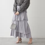 アシメティアードスカート | NICE CLAUP / OLIVE des OLIVE OUTLET | 詳細画像1