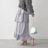 アシメティアードスカート | NICE CLAUP / OLIVE des OLIVE OUTLET | 詳細画像13