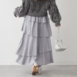 アシメティアードスカート | NICE CLAUP / OLIVE des OLIVE OUTLET | 詳細画像14
