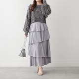 アシメティアードスカート | NICE CLAUP / OLIVE des OLIVE OUTLET | 詳細画像16