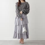 アシメティアードスカート | NICE CLAUP / OLIVE des OLIVE OUTLET | 詳細画像17