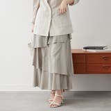 アシメティアードスカート | NICE CLAUP / OLIVE des OLIVE OUTLET | 詳細画像19