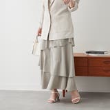 アシメティアードスカート | NICE CLAUP / OLIVE des OLIVE OUTLET | 詳細画像20