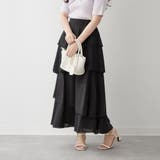 アシメティアードスカート | NICE CLAUP / OLIVE des OLIVE OUTLET | 詳細画像4