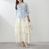 【Web限定】アシメティアードスカート | RMAF NICE CLAUP / OLIVE des OLIVE | 詳細画像12