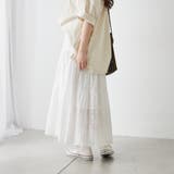 コットンレースティアードスカート | NICE CLAUP / OLIVE des OLIVE OUTLET | 詳細画像4