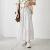 コットンレースティアードスカート | NICE CLAUP / OLIVE des OLIVE OUTLET | 詳細画像8
