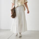 コットンレースティアードスカート | NICE CLAUP / OLIVE des OLIVE OUTLET | 詳細画像9