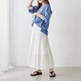 コットンレースティアードスカート | NICE CLAUP / OLIVE des OLIVE OUTLET | 詳細画像11