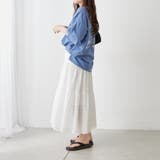 コットンレースティアードスカート | NICE CLAUP / OLIVE des OLIVE OUTLET | 詳細画像13
