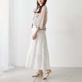 コットンレースティアードスカート | NICE CLAUP / OLIVE des OLIVE OUTLET | 詳細画像15