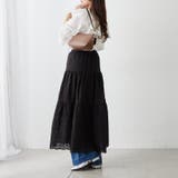 コットンレースティアードスカート | NICE CLAUP / OLIVE des OLIVE OUTLET | 詳細画像24