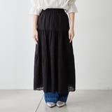 コットンレースティアードスカート | NICE CLAUP / OLIVE des OLIVE OUTLET | 詳細画像37