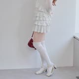 小花柄カットティアードミニスカート | NICE CLAUP / OLIVE des OLIVE　OUTLET | 詳細画像19 