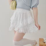 コットンミニスカート | NICE CLAUP / OLIVE des OLIVE　OUTLET | 詳細画像1 