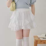 コットンミニスカート | NICE CLAUP / OLIVE des OLIVE　OUTLET | 詳細画像3 