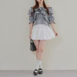 リボン付バルーンスカート | NICE CLAUP / OLIVE des OLIVE OUTLET | 詳細画像28