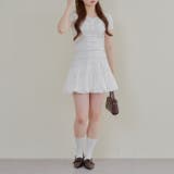 リボン付バルーンスカート | NICE CLAUP / OLIVE des OLIVE OUTLET | 詳細画像35