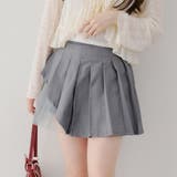 【MARCHES】チュール使いプリーツミニスカート | NICE CLAUP / OLIVE des OLIVE OUTLET | 詳細画像4