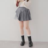 【MARCHES】チュール使いプリーツミニスカート | NICE CLAUP / OLIVE des OLIVE OUTLET | 詳細画像8