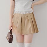 【MARCHES】チュール使いプリーツミニスカート | NICE CLAUP / OLIVE des OLIVE OUTLET | 詳細画像28