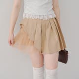 【MARCHES】チュール使いプリーツミニスカート | NICE CLAUP / OLIVE des OLIVE OUTLET | 詳細画像29