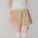 【MARCHES】チュール使いプリーツミニスカート | NICE CLAUP / OLIVE des OLIVE OUTLET | 詳細画像30
