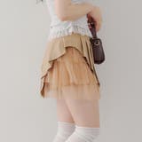 【MARCHES】チュール使いプリーツミニスカート | NICE CLAUP / OLIVE des OLIVE OUTLET | 詳細画像35