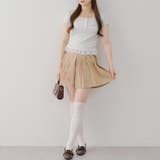 【MARCHES】チュール使いプリーツミニスカート | NICE CLAUP / OLIVE des OLIVE OUTLET | 詳細画像37