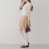 【MARCHES】チュール使いプリーツミニスカート | NICE CLAUP / OLIVE des OLIVE OUTLET | 詳細画像39