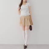 【MARCHES】チュール使いプリーツミニスカート | NICE CLAUP / OLIVE des OLIVE OUTLET | 詳細画像40