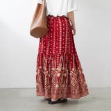 シーズンムード高まる、ペイズリー柄ロングスカート | NICE CLAUP / OLIVE des OLIVE OUTLET | 詳細画像5