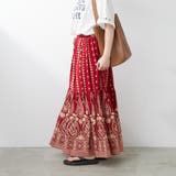 シーズンムード高まる、ペイズリー柄ロングスカート | NICE CLAUP / OLIVE des OLIVE OUTLET | 詳細画像10
