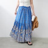 シーズンムード高まる、ペイズリー柄ロングスカート | NICE CLAUP / OLIVE des OLIVE OUTLET | 詳細画像12