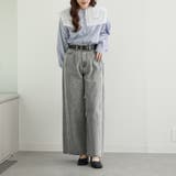 脇切替フリンジパンツ | NICE CLAUP / OLIVE des OLIVE OUTLET | 詳細画像26