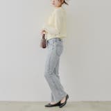 ストーン付デニムフレアパンツ | RMAF　NICE CLAUP / OLIVE des OLIVE | 詳細画像7 
