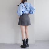 後レースアップAラインブラウス | RMAF NICE CLAUP / OLIVE des OLIVE | 詳細画像18