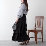 後レースアップAラインブラウス | RMAF NICE CLAUP / OLIVE des OLIVE | 詳細画像45