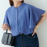 【オフィスコーデにもおすすめ】楊柳袖フリルブラウス | RMAF NICE CLAUP / OLIVE des OLIVE | 詳細画像8