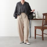 スキッパー2枚袖ブラウス | NICE CLAUP / OLIVE des OLIVE OUTLET | 詳細画像8