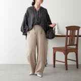 スキッパー2枚袖ブラウス | NICE CLAUP / OLIVE des OLIVE OUTLET | 詳細画像9