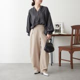 スキッパー2枚袖ブラウス | NICE CLAUP / OLIVE des OLIVE OUTLET | 詳細画像12
